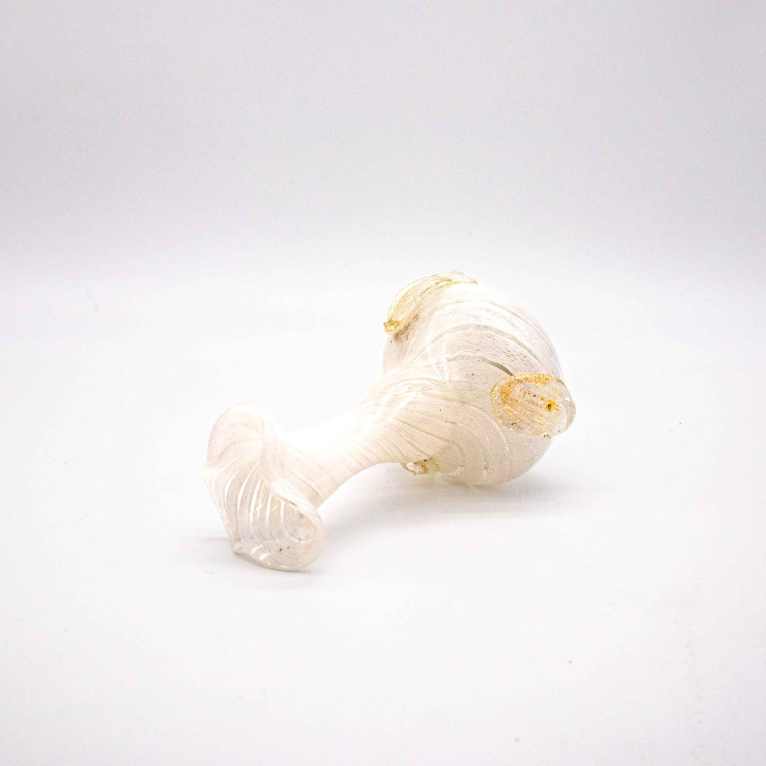 Kleine Murano Vase mit Zanfirico Dekor, liegend
