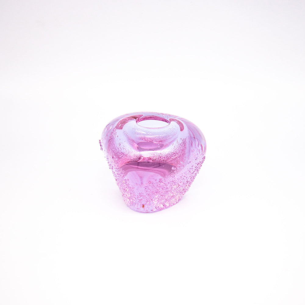 Kleine Vase von Miroslav Klinger für Sklo Union, Seitenansicht links