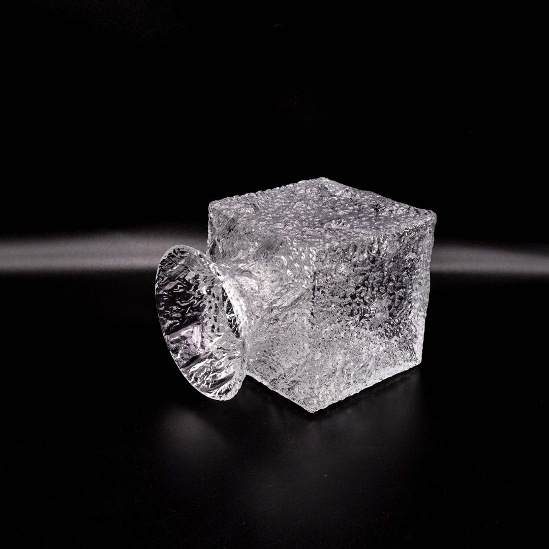 Krokus Eisglas Vase von Timo Sarpaneva für Iittala, liegend