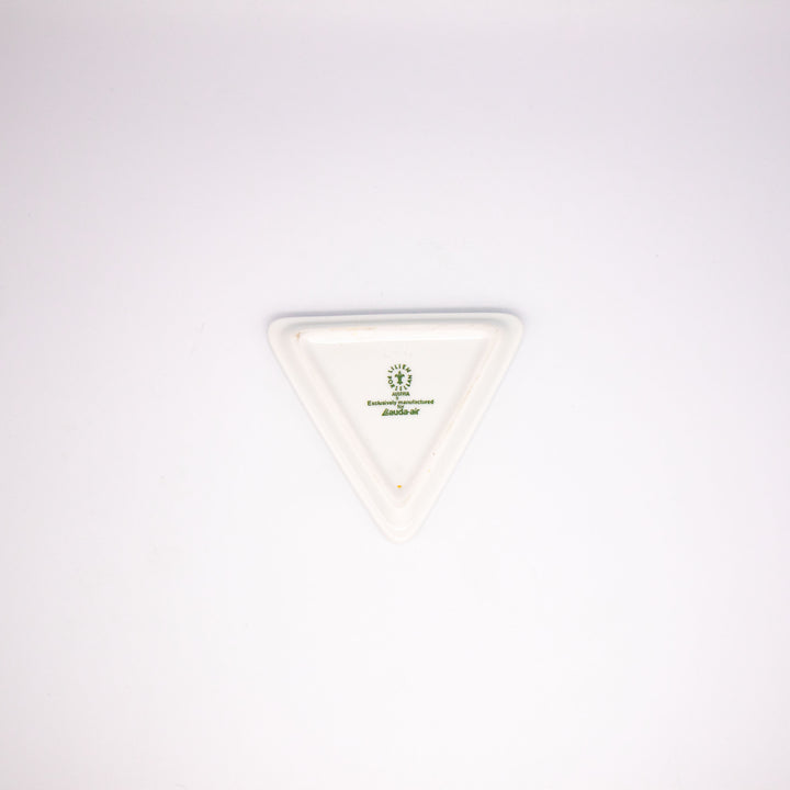 Lauda Air Schale von Lilien Porzellan, Rückseite