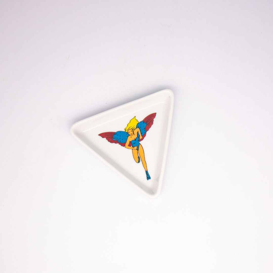 Lauda Air Schale von Lilien Porzellan, Vogelperspektive