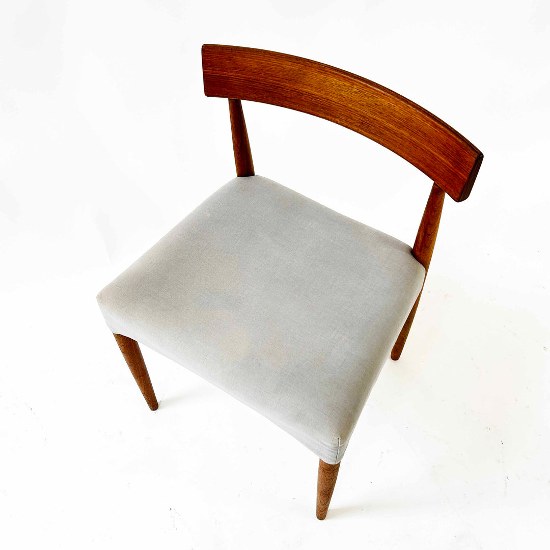 MK 200 Teak Stuhl von Arne Hovmand-Olsen für Mogens Kold, von oben