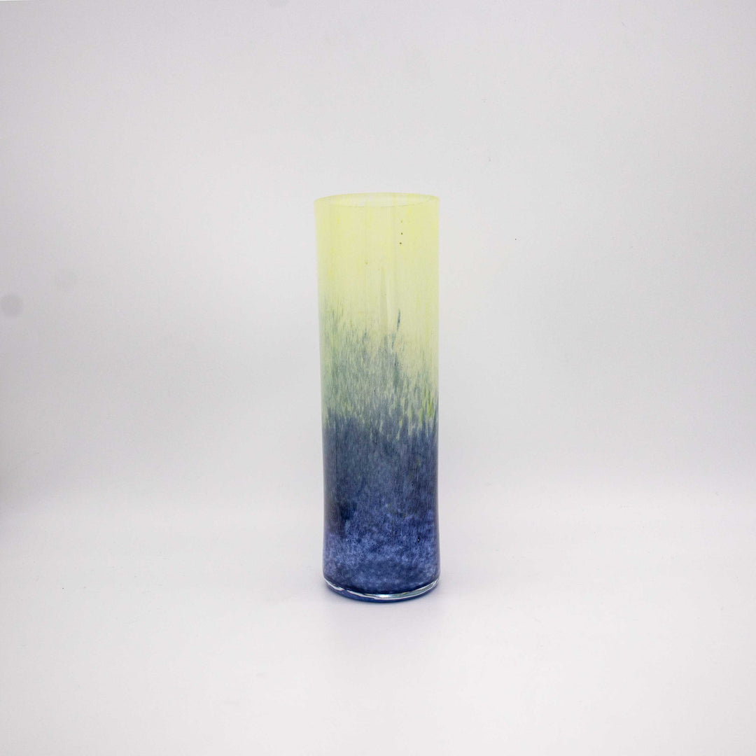 Zweifarbige Vase von John-Orwar Lake für Ekenäs, Seitenansicht rechts