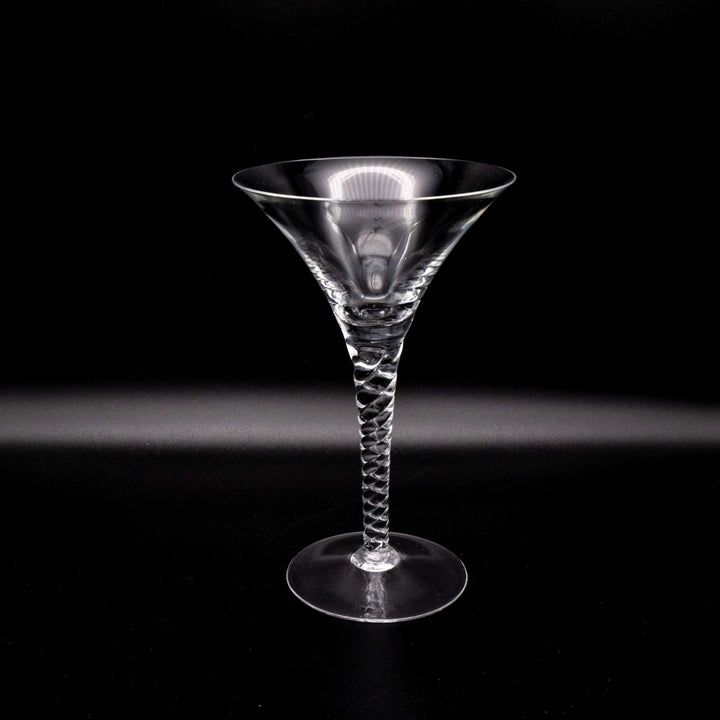 2er Set hochstielige Martini Gläser, Einzelansicht