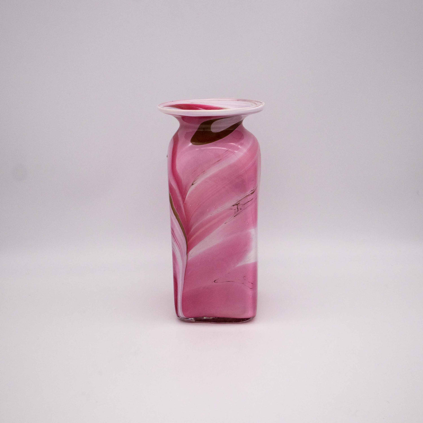 Marmorierte Vase, Seitenansicht links