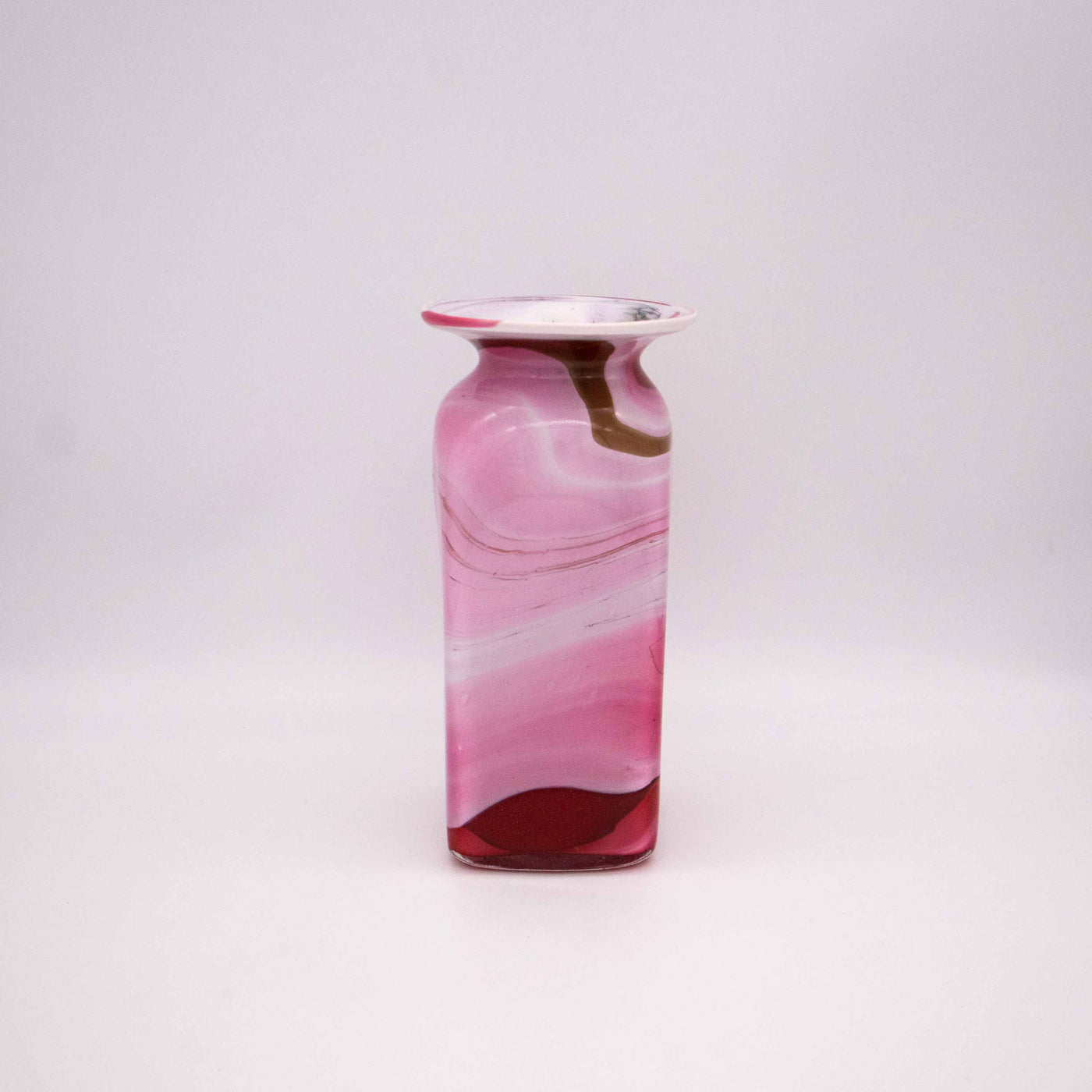 Marmorierte Vase, Seitenansicht rechts