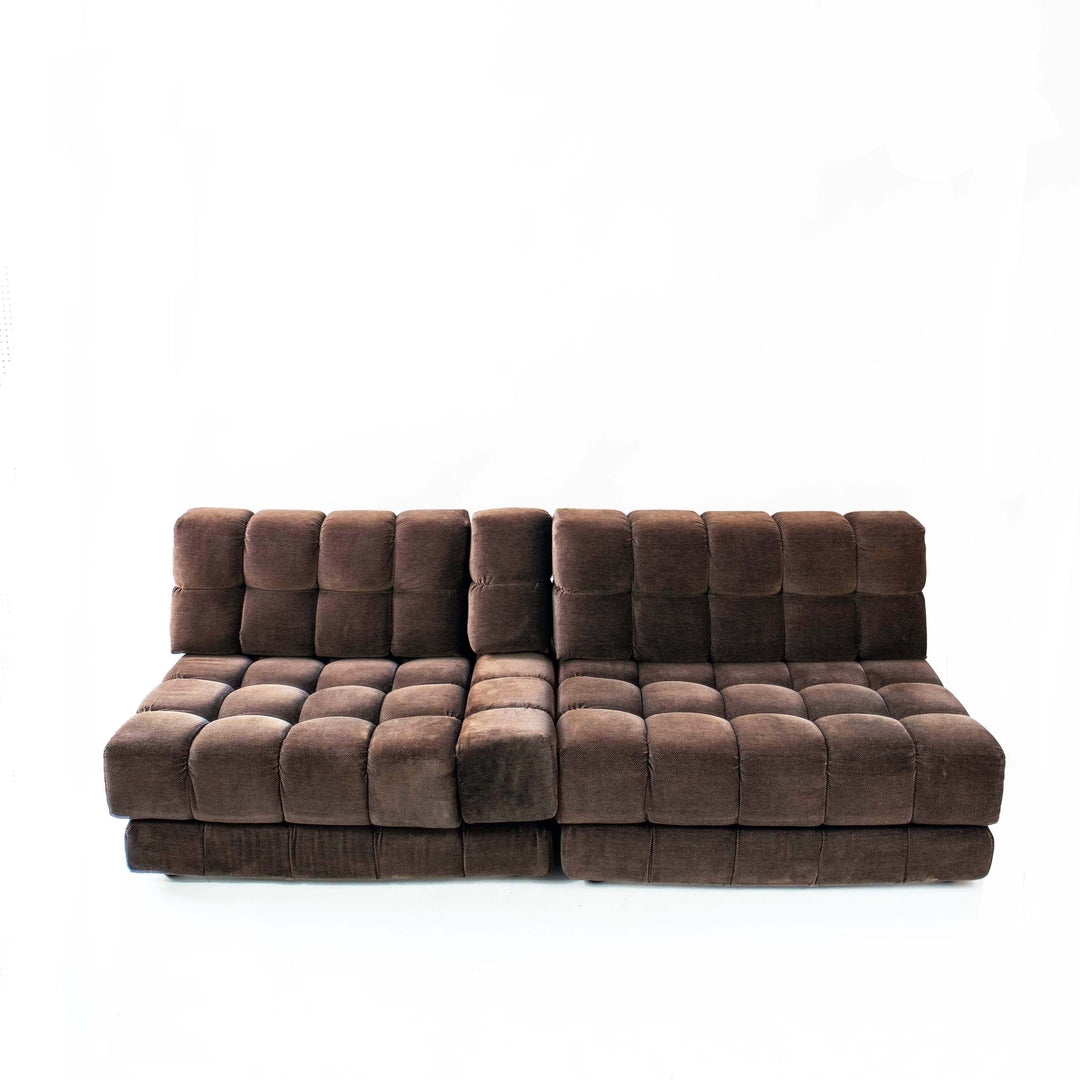 Modulares Sofa aus den 1970er Jahren, Vorderseite