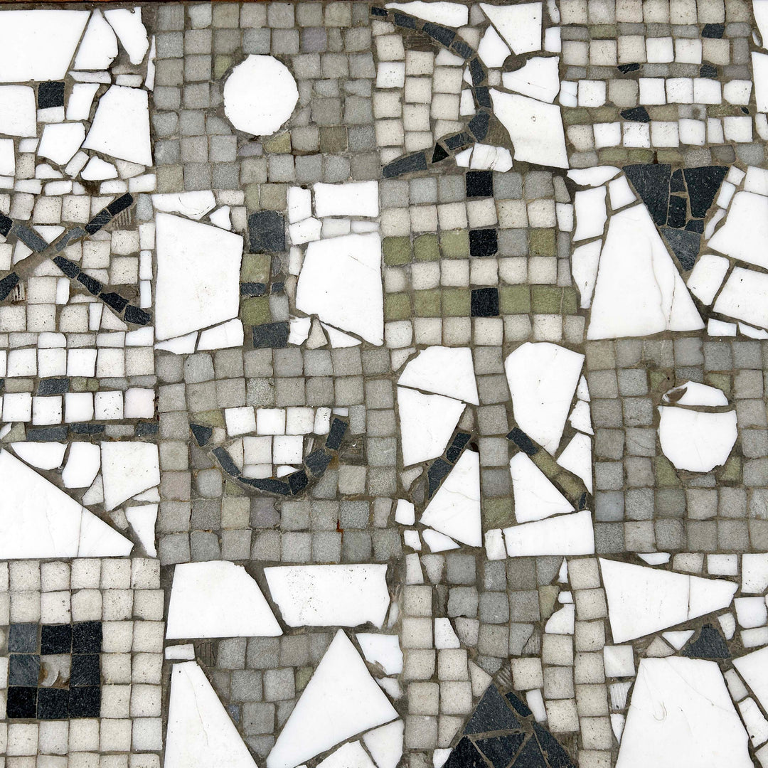 Mosaik Couchtisch von Kurt Moldovan, Detailansicht Tischplatte 2