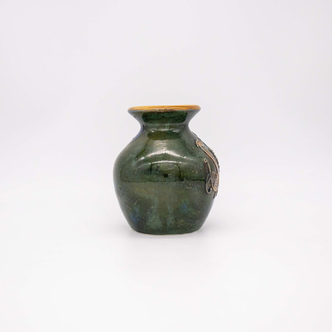 Handgemalte Vase aus Islay, Seitenansicht rechts