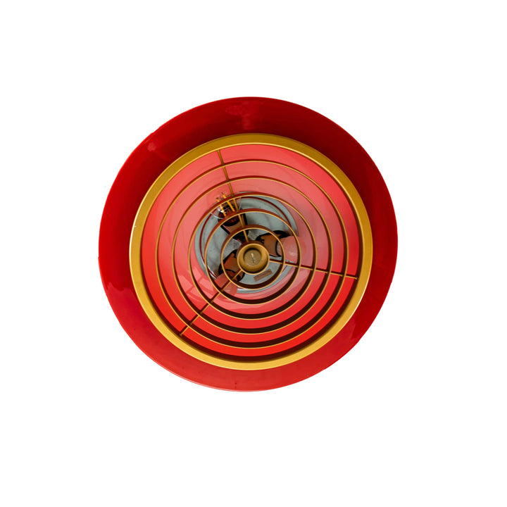Orion Pendelleuchte von Staff Leuchten um 1965, Unterseite