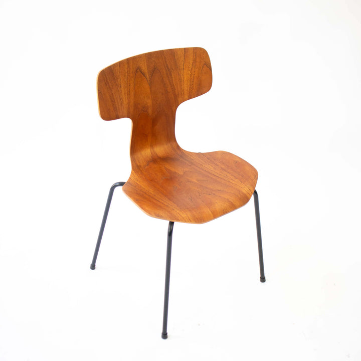 Paar Hammer Chairs Modell 3103 von Arne Jacobsen für Fritz Hansen, Einzelansicht