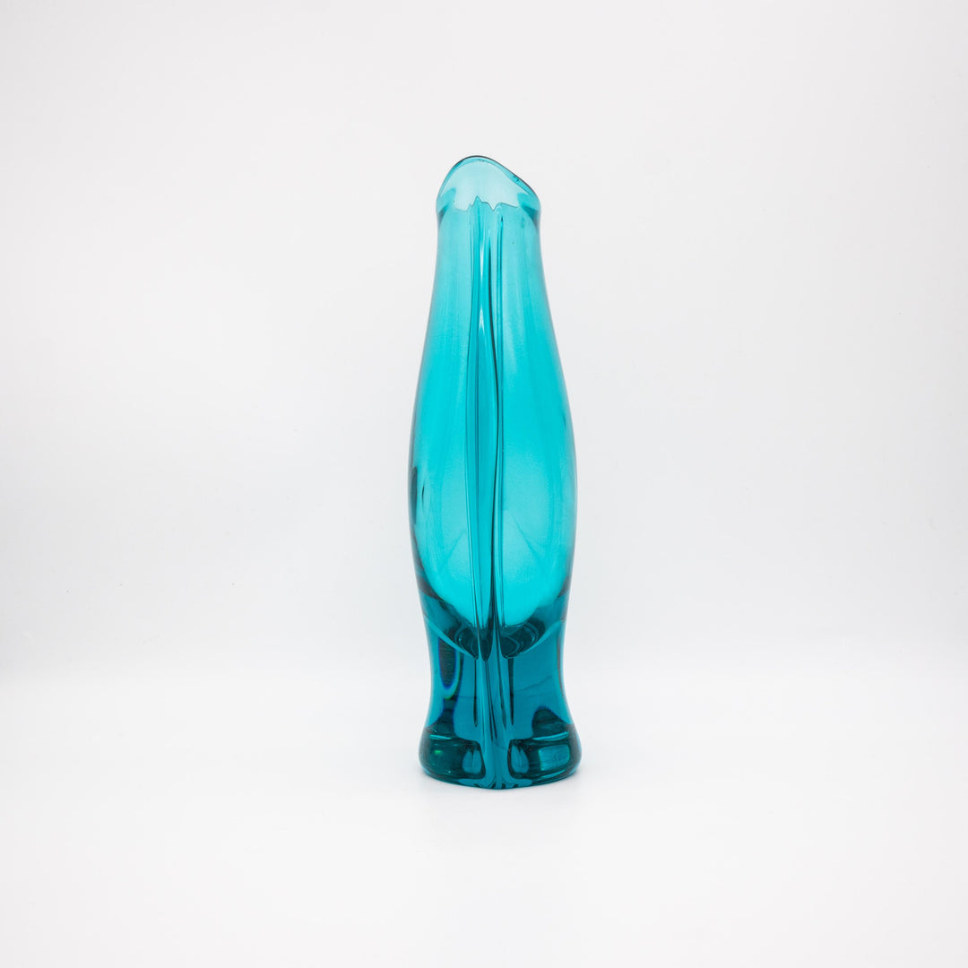 Petrol Vase von Miroslav Klinger für Zelezny Brod, Seitenansicht links