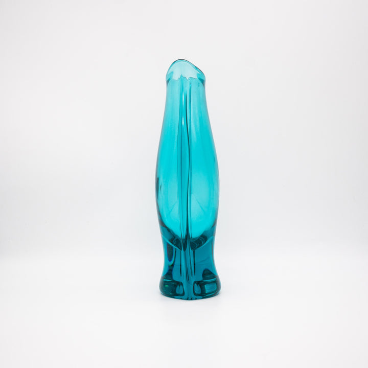 Petrol Vase von Miroslav Klinger für Zelezny Brod, Seitenansicht links