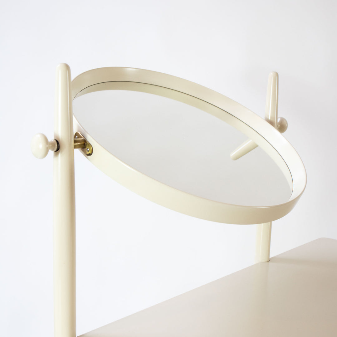 Schminktisch von Sven Engström & Gunnar Myrstrand für Bodafors, Detailansicht, gekippter Spiegel