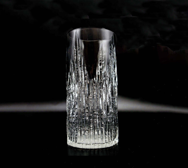 Set aus 4 Stück skandinavischen Strukturgläser, Einzelansicht