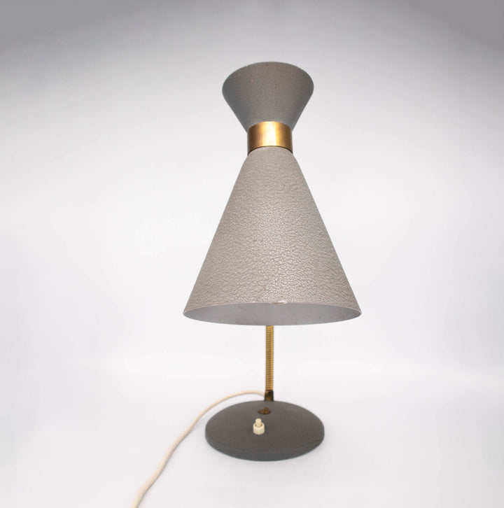 "Stil Novo" Tischlampe von Nikoll, Vorderseite