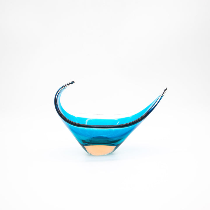 Blaues Murano Glas Schälchen