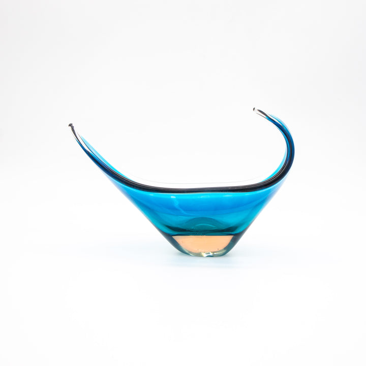 Blaues Murano Glas Schälchen