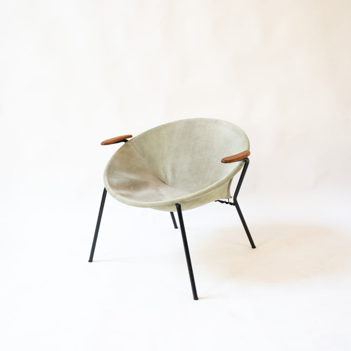 Balloon Chair aus Wildleder von Hans Olsen für Lea Design