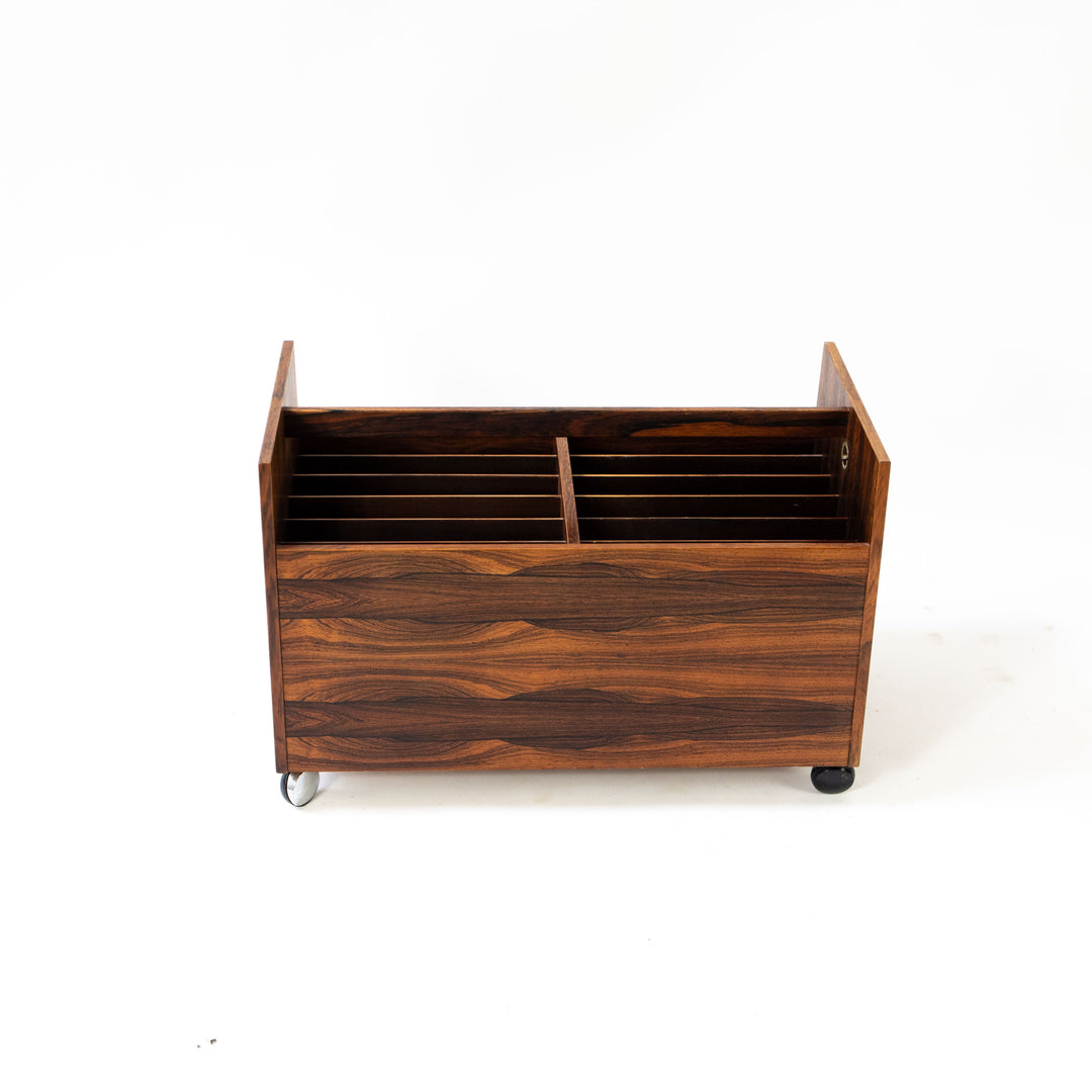 Palisander Schallplattenständer "Scala" von Rolf Hesland für Bruksbo