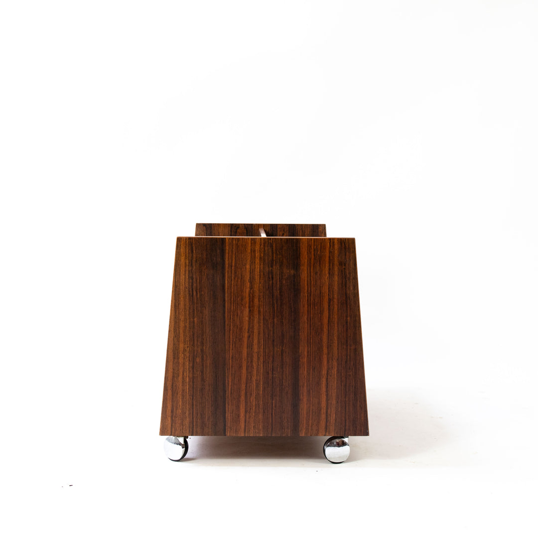 Palisander Schallplattenständer "Scala" von Rolf Hesland für Bruksbo