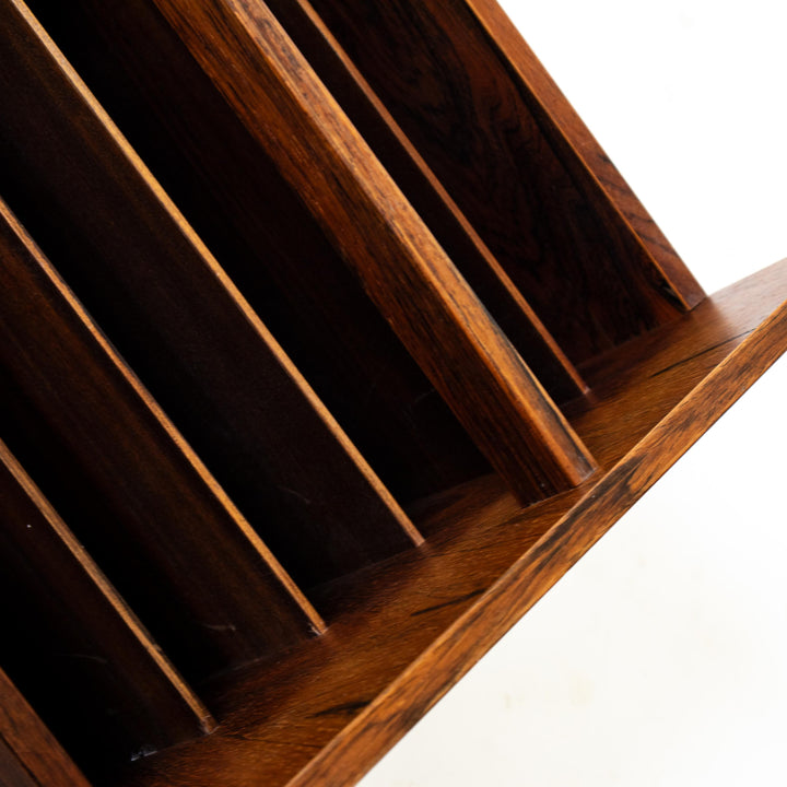 Palisander Schallplattenständer "Scala" von Rolf Hesland für Bruksbo