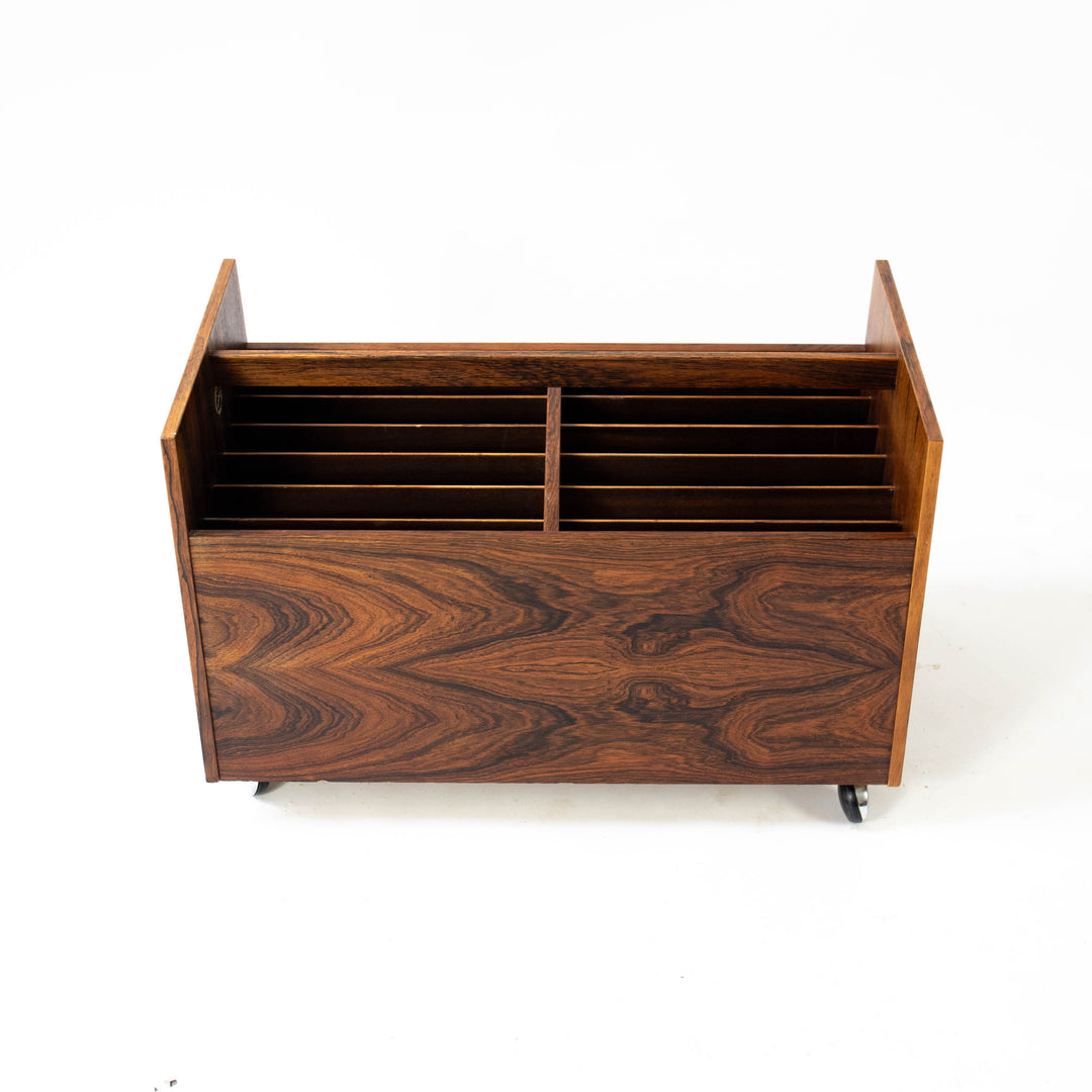 Palisander Schallplattenständer "Scala" von Rolf Hesland für Bruksbo