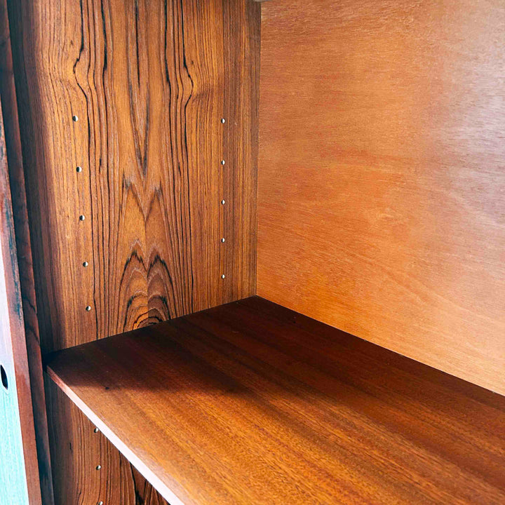 Teak Highboard von Harry Østergaard für Randers,  Detailansicht Innen