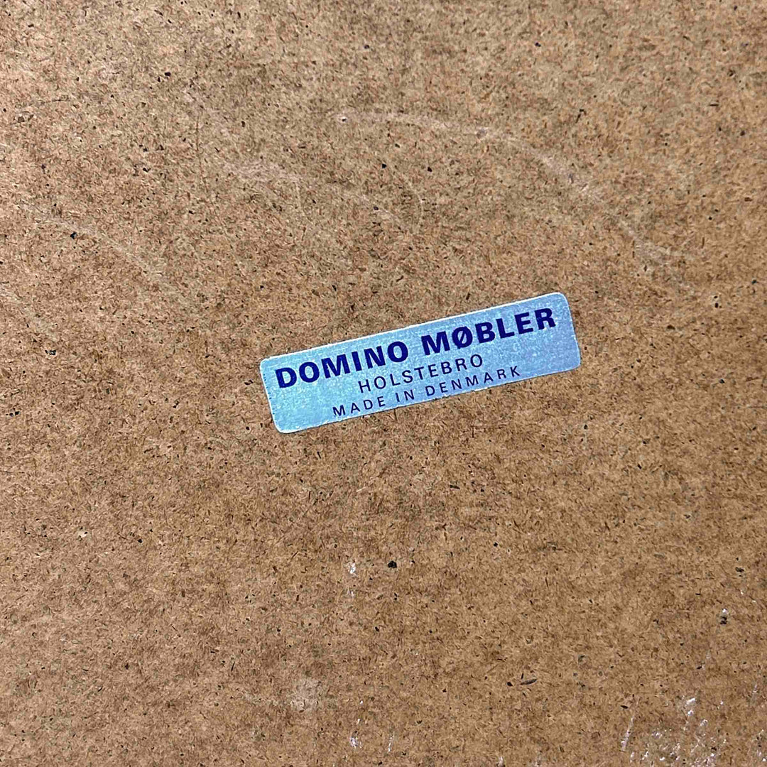 Teak Sideboard von Domino Møbler Denmark, Hersteller Sticker