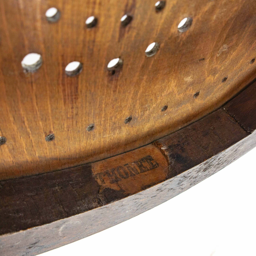 Thonet Armlehnstuhl Nr. 14, Detailansicht, Stempel