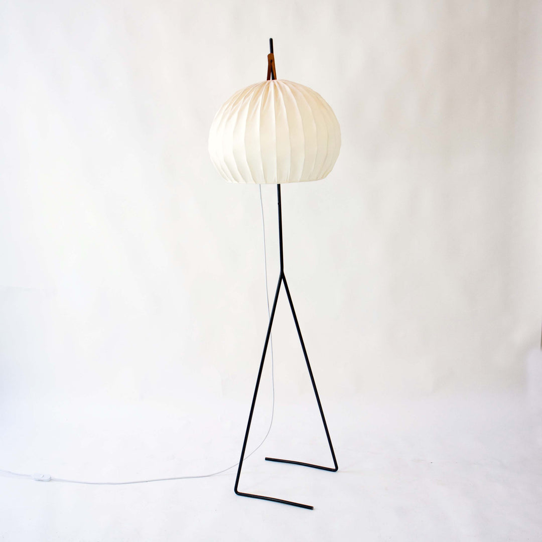 Titel
Fliegenbein Stehlampe von Kalmar, 1950er, Vorderseite