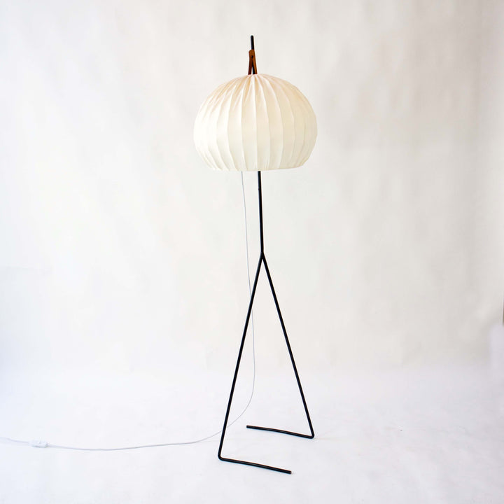 Titel
Fliegenbein Stehlampe von Kalmar, 1950er, Vorderseite
