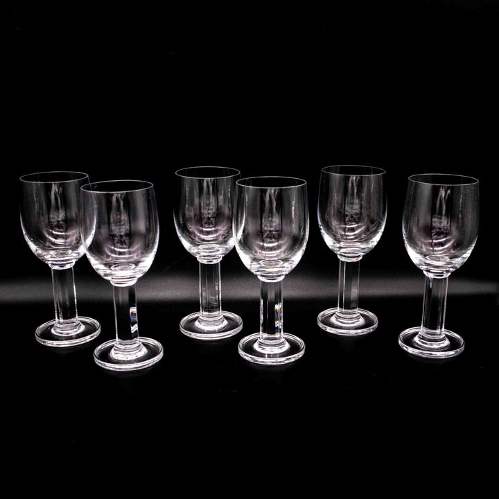Vintage 6 Stk. Weingläser von Claus Josef Riedel, Vorderseite