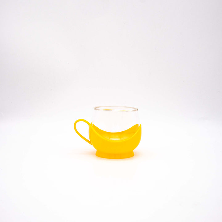Vintage 6er Set Space Age Tassen von Melitta, Seitenansicht links