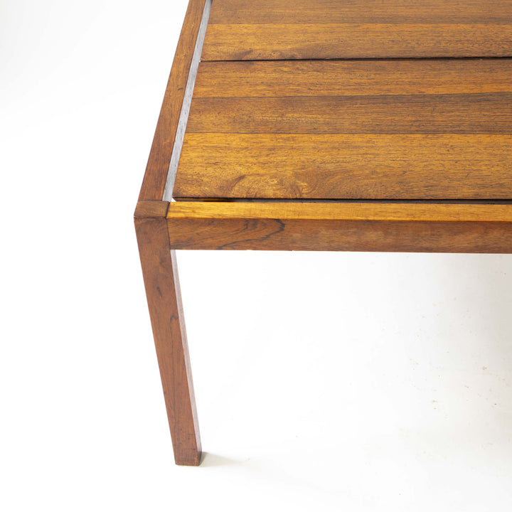 Vintage Brasilianischer Palisander Couchtisch, Detailansicht Fuß