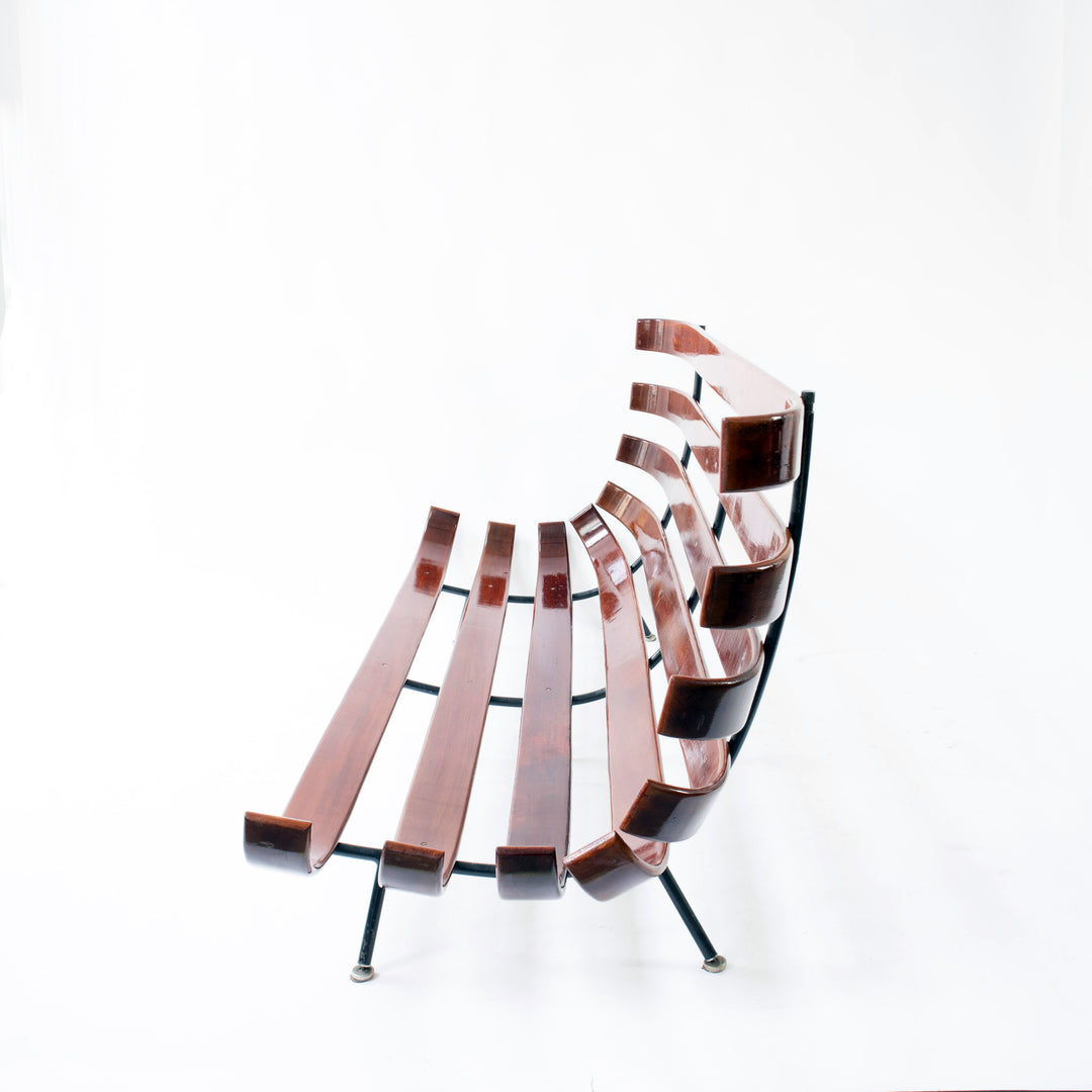 Vintage "Costela" Sofa von Martin Eisler & Carlo Hauner, Ansicht ohne Bezug, links-4-3