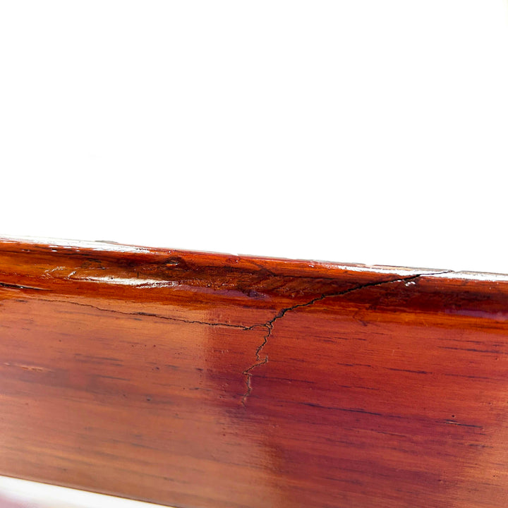 Vintage "Costela" Sofa von Martin Eisler & Carlo Hauner, Detailansicht Fehlstelle Holz 4