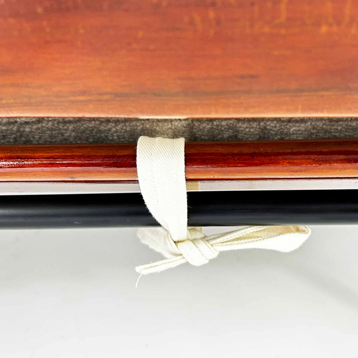 Vintage "Costela" Sofa von Martin Eisler & Carlo Hauner, Detailansicht Stoffbezug Schleife