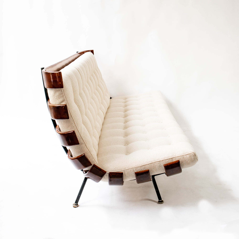 Vintage "Costela" Sofa von Martin Eisler & Carlo Hauner, Seitenansicht links