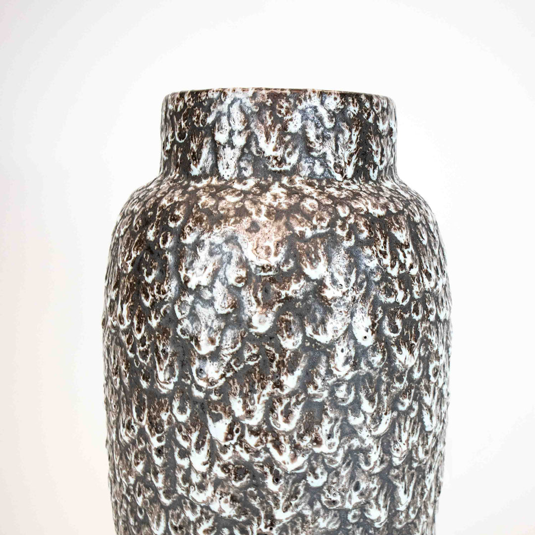 Vintage Große Bay Keramik Vase 66 - 25, Detailansicht Oberseite