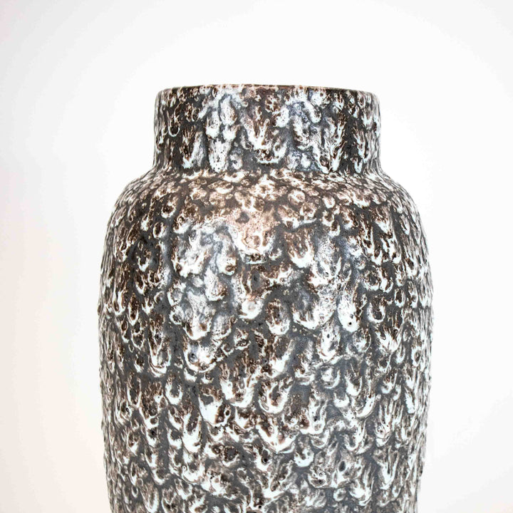 Vintage Große Bay Keramik Vase 66 - 25, Detailansicht Oberseite