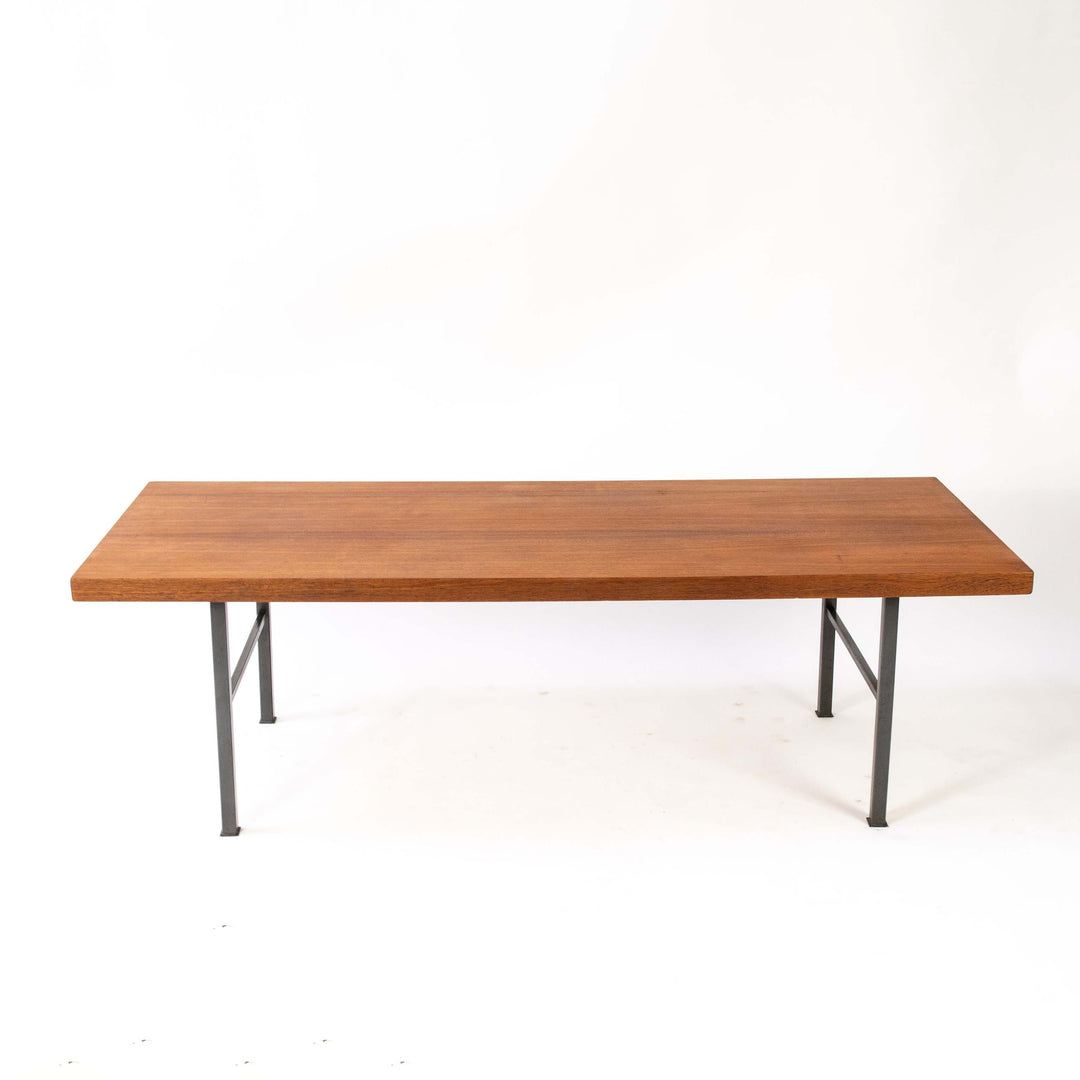 Vintage Großer Teak Couchtisch, Rückseite