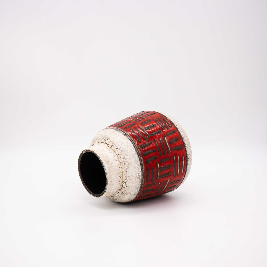 Vintage Keramos Vase 1273 - 13, liegend