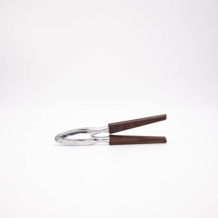 Vintage Nussknacker mit Rosenholzgriff, stehend