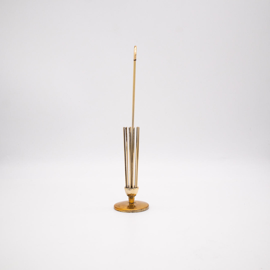 Vintage Serviettenhalter Reflex in Schirmform, Seitenansicht Vorderseite