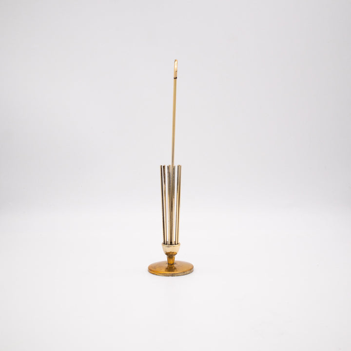 Vintage Serviettenhalter Reflex in Schirmform, Seitenansicht Vorderseite