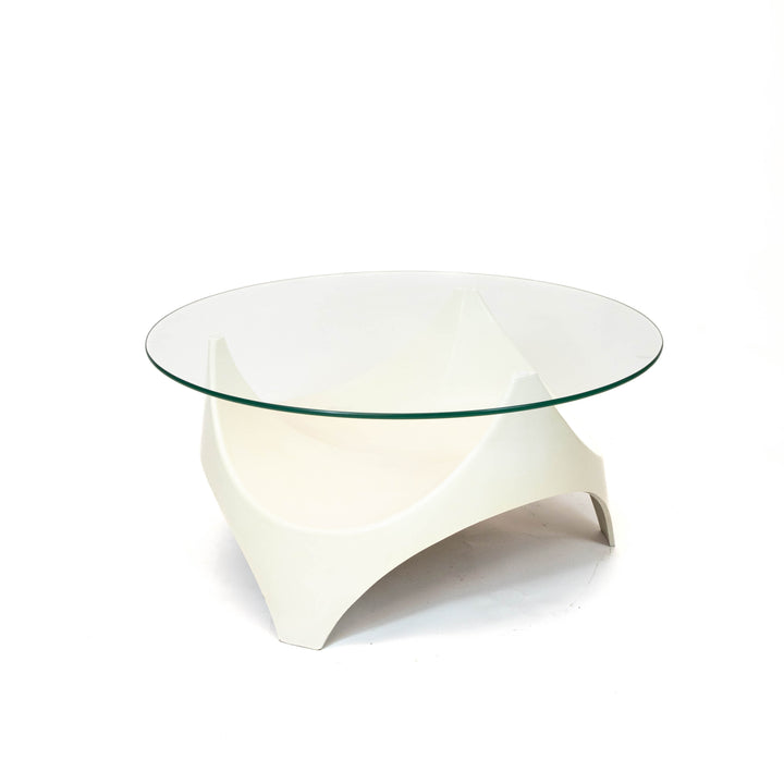 Vintage Space Age Couchtisch von Opal, Seitenansicht rechts 