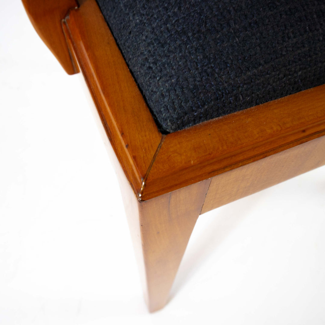 Wiener Paar Armlehnstühle Karl Hofmann & Felix Augenfeld, Detailansicht Fuß