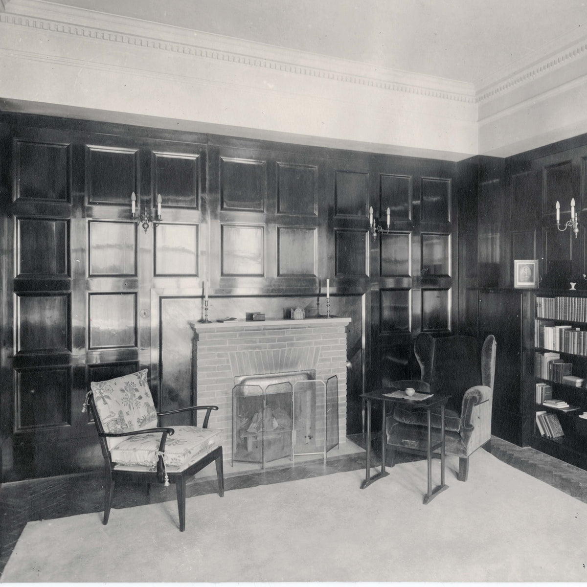 Wohnraum von Muriel Gardina und wurde 1927 von Karl Hoffmann und Felix Augenfeld 