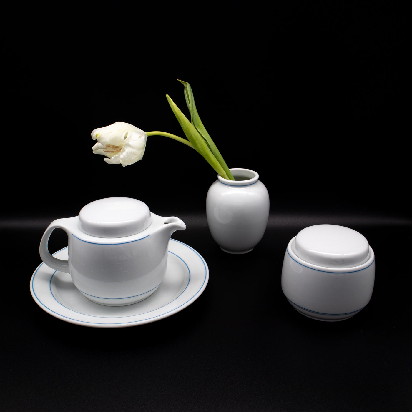 Lilien Porzellan Frühstücksservice Colomba